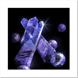 Fantasy Birthstone, December, Tanzanite Posters and Art